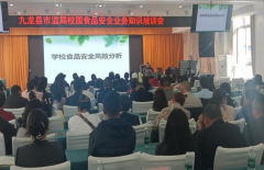 针对秋季开学后校园食物平安工